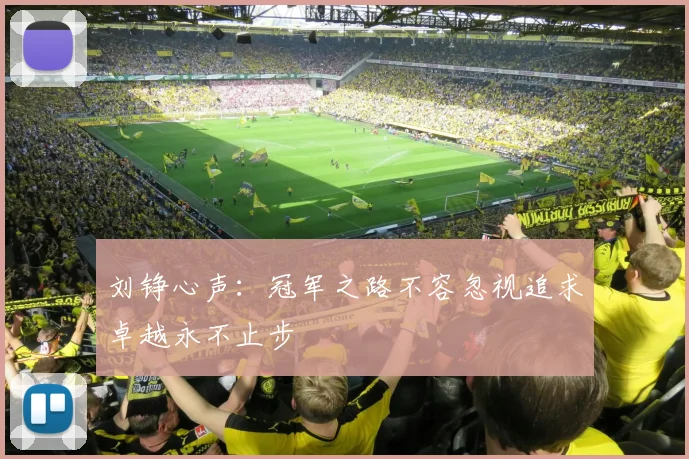 刘铮心声：冠军之路不容忽视追求卓越永不止步